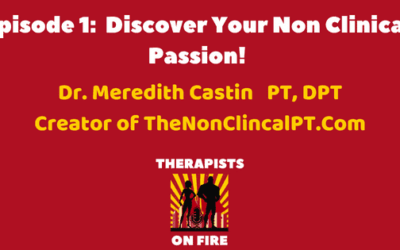 THERAPISTS ON FIRE Podcast Dr. Meredith Castin